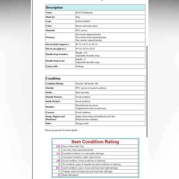 Gucci Floral Pink and Brown Backpack - Picture 14 of 14